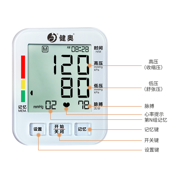 藍牙款電子血壓計GT-722